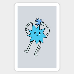 Silly Little Guy | Blue Version Sticker